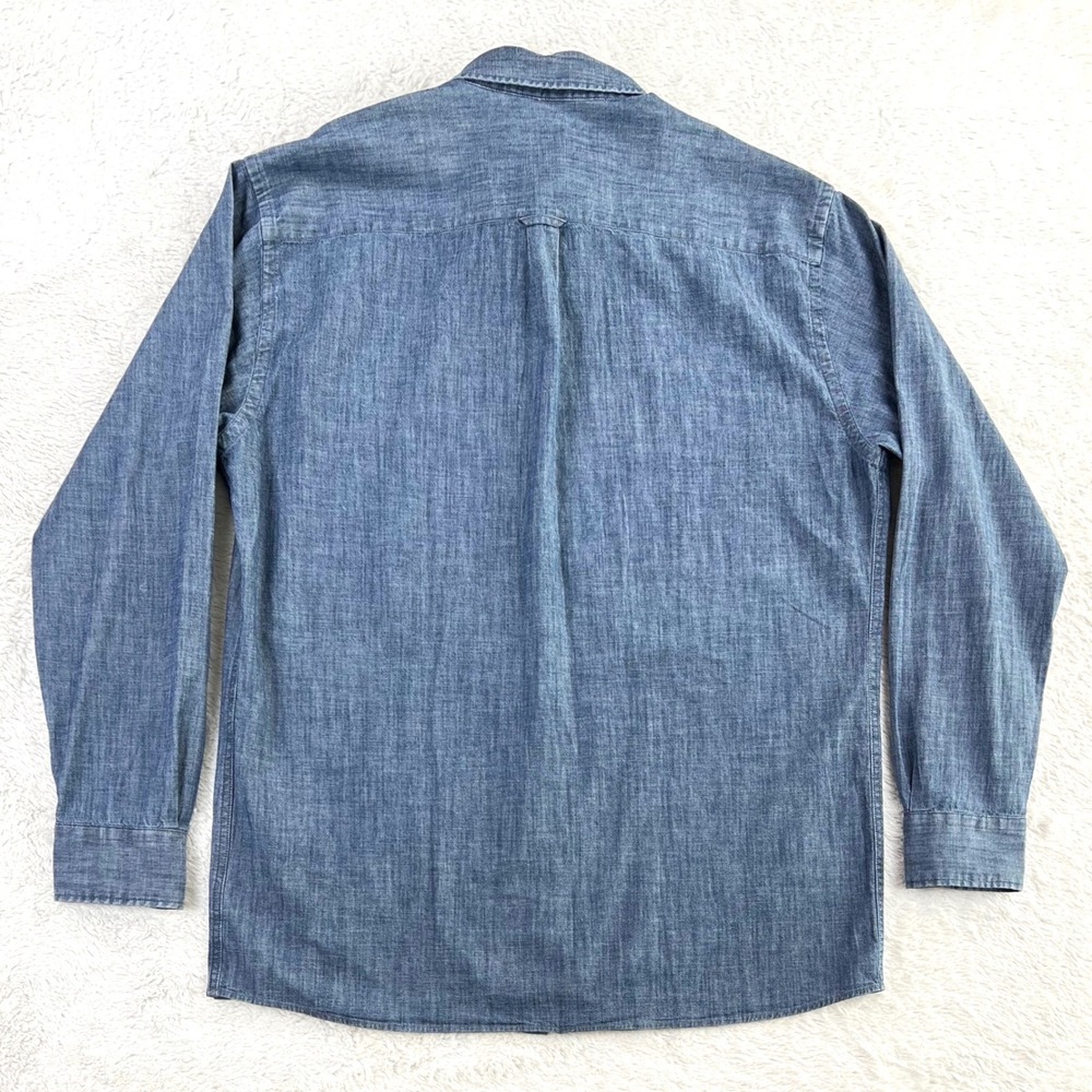 Peter Millar Chambray Button Down Shirt Men's XL … - image 3